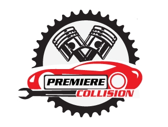 Premiere Collision logo design by AamirKhan