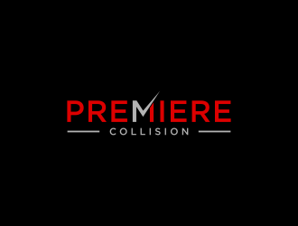 Premiere Collision logo design by Franky.