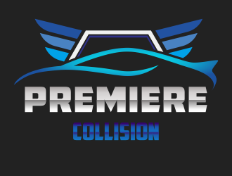 Premiere Collision logo design by bismillah
