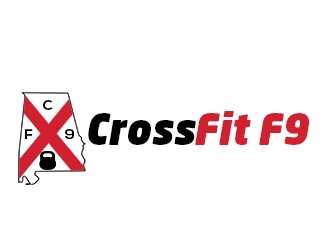 CrossFit F9 logo design by bougalla005