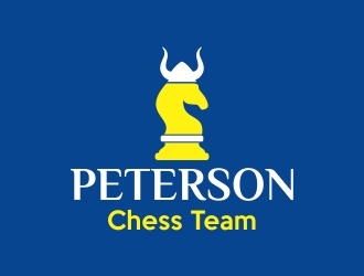 Peterson Chess Team logo design by cikiyunn