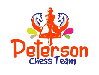 Peterson Chess Team logo design by DreamLogoDesign