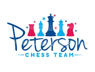 Peterson Chess Team logo design by DreamLogoDesign