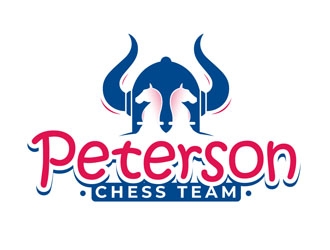 Peterson Chess Team logo design by DreamLogoDesign
