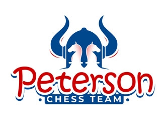 Peterson Chess Team Logo Design