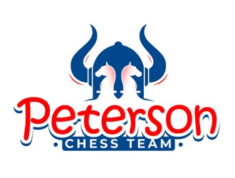 Peterson Chess Team logo design by DreamLogoDesign