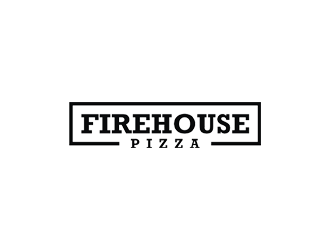 Firehouse Pizza  logo design by Jhonb