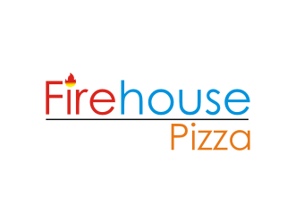 Firehouse Pizza  logo design by Diancox