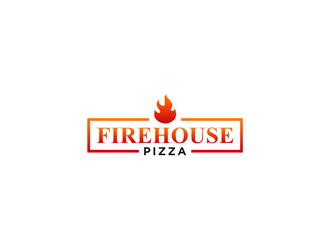 Firehouse Pizza  logo design by alby