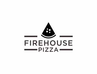 Firehouse Pizza  logo design by checx