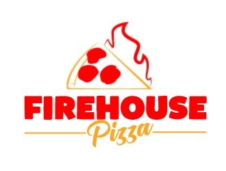 Firehouse Pizza  logo design by AamirKhan