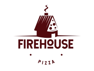 Firehouse Pizza  logo design by rahmatillah11