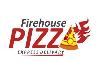 Firehouse Pizza  logo design by ruki