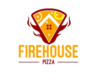 Firehouse Pizza  logo design by uttam