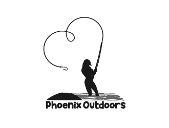 Phoenix Outdoors LLC logo design by NAdesigner