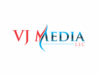 VJ Media LLC logo design by up2date
