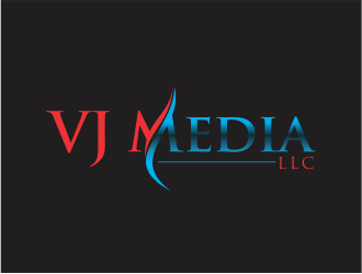 VJ Media LLC logo design by up2date