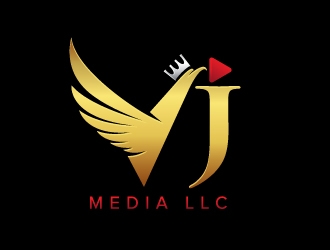 VJ Media LLC logo design by sanu