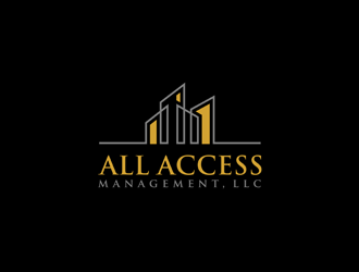 All Access Management, LLC logo design by alby
