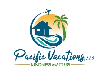 Pacific Vacations,LLC logo design by ruki