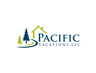 Pacific Vacations,LLC logo design by pakderisher