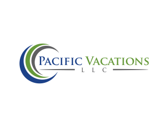 Pacific Vacations,LLC logo design by oke2angconcept