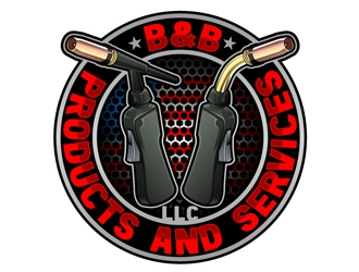 B&B Products and Services LLC. logo design by DreamLogoDesign