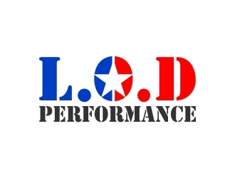 L.O.D performance  logo design by b3no