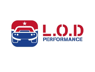 L.O.D performance  logo design by dondeekenz