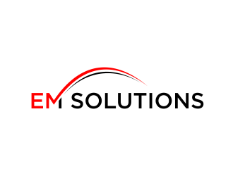 EM Solutions logo design by ammad