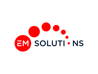 EM Solutions logo design by ammad