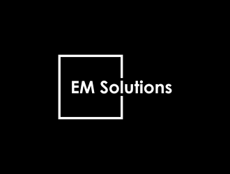 EM Solutions logo design by ammad