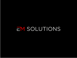 EM Solutions logo design by asyqh
