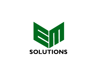 EM Solutions logo design by gearfx