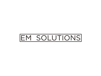 EM Solutions logo design by restuti