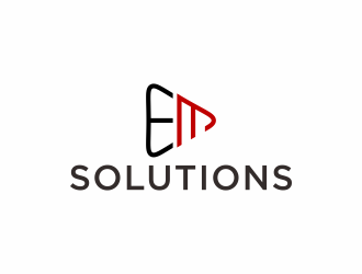 EM Solutions logo design by checx