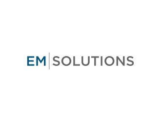 EM Solutions logo design by salis17