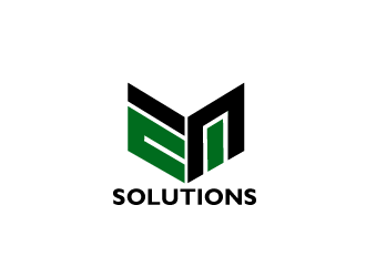 EM Solutions logo design by gearfx
