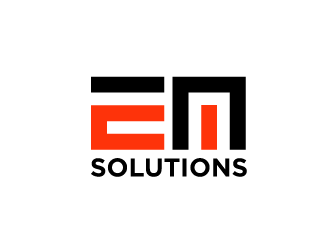 EM Solutions logo design by gearfx