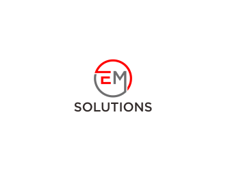 EM Solutions logo design by RIANW
