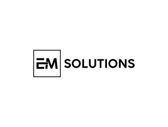 EM Solutions logo design by RIANW