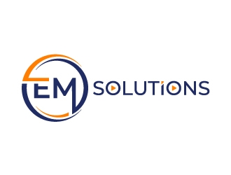 EM Solutions logo design by kgcreative