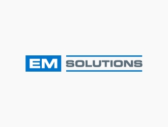 EM Solutions logo design by Janee