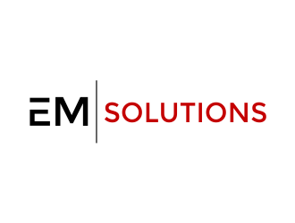 EM Solutions logo design by Girly