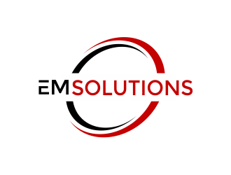 EM Solutions logo design by Girly