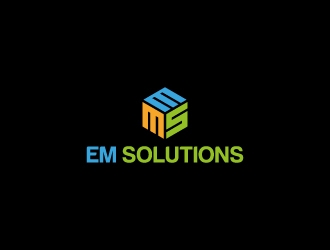 EM Solutions logo design by aryamaity