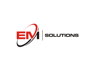 EM Solutions logo design by R-art