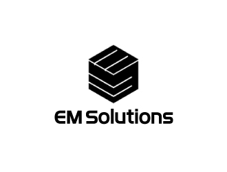 EM Solutions logo design by AamirKhan
