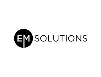 EM Solutions logo design by KQ5
