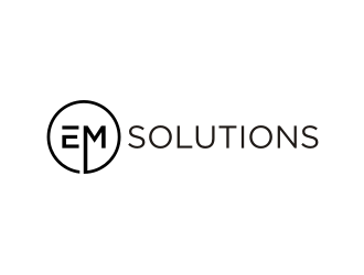 EM Solutions logo design by KQ5